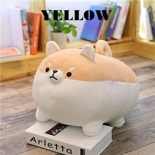 Plump Puffy Plush Dog | Cushion