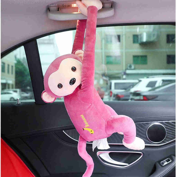 Monkey Soft Plushie Tissue Holder