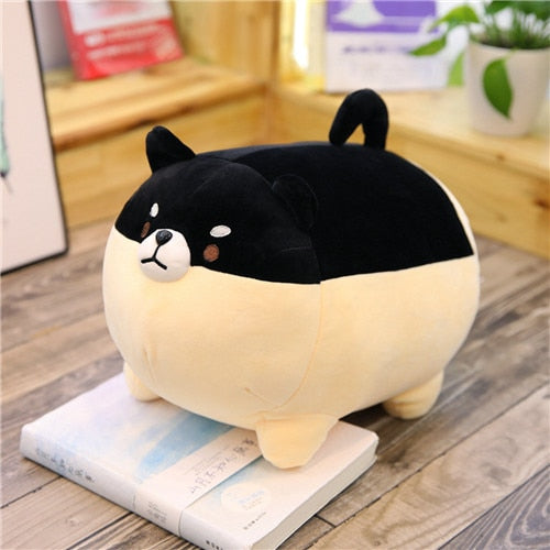 Plump Puffy Plush Dog | Cushion