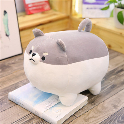 Plump Puffy Plush Dog | Cushion