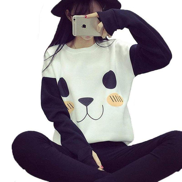 Panda Kawaii Paw Sweatshirt | Men/Women