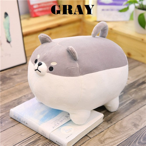 Plump Puffy Plush Dog | Cushion