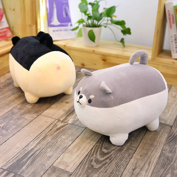 Plump Puffy Plush Dog | Cushion